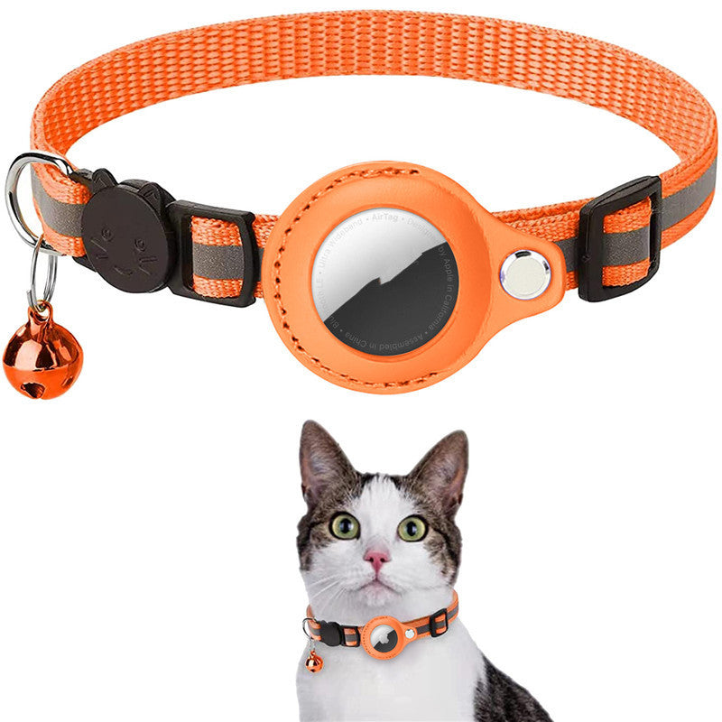 Apple Air Tag Reflective Waterproof Cat Collar
