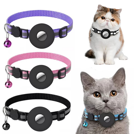 Apple Air Tag Reflective Waterproof Cat Collar